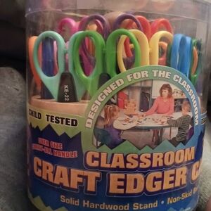 Classroom Craft Edger Scissors Set - Multicolor